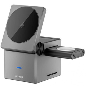 قیمت شارژر بی‌سیم رومیزی 15 وات گوشی، ایرپاد و اپل واچ ویوو