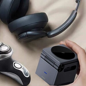 شارژر بی‌سیم رومیزی 15 وات گوشی، ایرپاد و اپل واچ ویوو