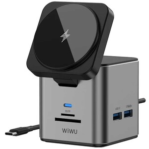 قیمت داک استیشن 9 در 1 و شارژر بی‌سیم 15 وات ویوو