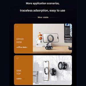 بهترین هولدر مکشی مگنتی شارژی با چرخش 360 درجه چندکاره بونروی