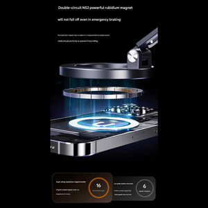 هولدر مکشی مگنتی شارژی با چرخش 360 درجه چندکاره بونروی