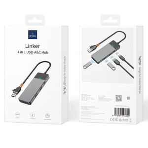 فروش هاب تایپ سی 4 پورت ویوو