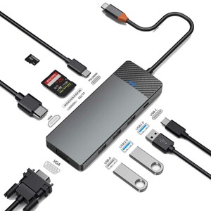 هاب تایپ‌سی 9 پورت ویوو