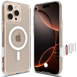 قاب مگنتی شفاف آیفون 16 پرومکس ویوو