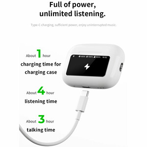 خرید هندزفری بلوتوثی 5.4 با صفحه نمایش لمسی ویوو