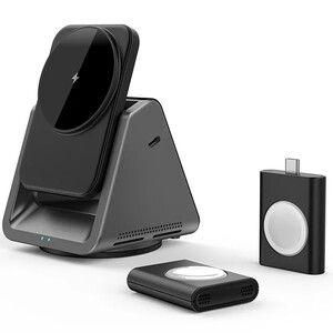 قیمت شارژر بی سیم رومیزی 15 وات سه کاره ویوو