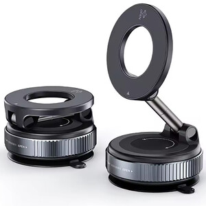 هولدر موبایل مکشی مگنتی داخل خودرو فلزی تاشو X68 با قابلیت چرخش 360 درجه