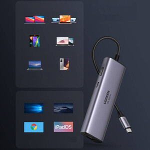 قیمت هاب تایپ سی هفت پورت یوگرین