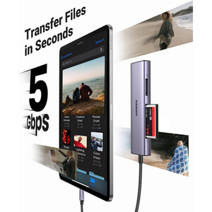 قیمت کارت‌خوان تایپ‌سی آلومینیومی یوگرین