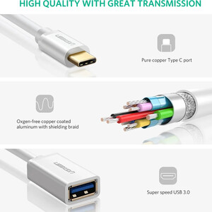 قیمت او تی جی یو اس بی به تایپ سی یوگرین