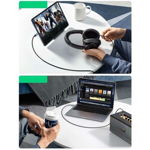 بهترین کابل تبدیل تایپ‌سی به جک 3.5 میلی‌متری یوگرین