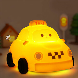 فروش چراغ خواب فانتزی رومیزی شارژی طرح تاکسی ایکس‌او
