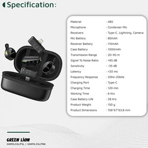 بهترین میکروفون بی‌سیم گرین لاین