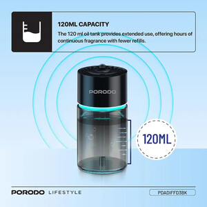 خرید خوشبوکننده و مرطوب‌کننده هوای چند منظوره 120 میلی‌لیتر پورودو