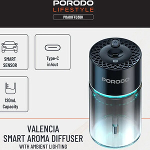 قیمت خوشبوکننده و مرطوب‌کننده هوای چند منظوره 120 میلی‌لیتر پورودو