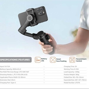 فروش گیمبال سه محوره ردیاب چهره خودکار پورودو