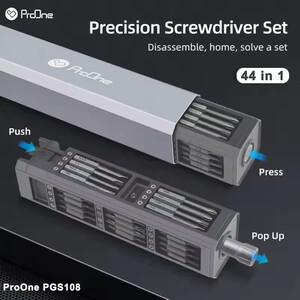 ست پیچ گوشتی 44 عددی پرووان