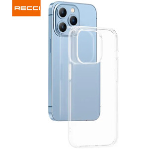 قاب آیفون 13 و آیفون 14 رسی RPC-A123 نیمه ژله‌ای شفاف