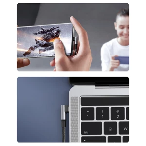 فروش کابل شارژ سریع تایپ سی به تایپ سی 100 واتی 1 متری یوگرین