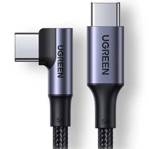 فروش کابل شارژ سریع تایپ سی به تایپ سی 100 واتی 1 متری یوگرین