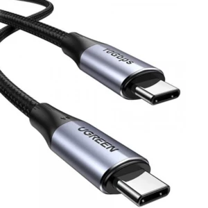 قیمت کابل شارژ سریع تایپ سی به تایپ سی 100 واتی 1 متری یوگرین