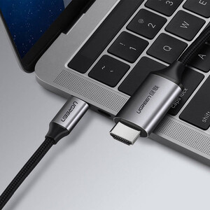 کابل تبدیل تایپ سی به اچ‌دی‌ام‌آی 1.5 متری یوگرین