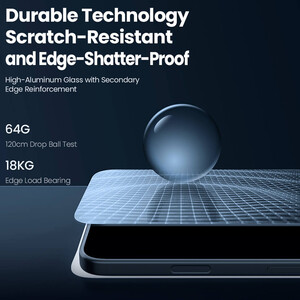 فروش گلس حریم شخصی آیفون 17 پرو نیلکین همراه با کیت نصب