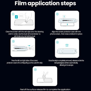 قیمت گلس حریم شخصی آیفون 17 پرو نیلکین همراه با کیت نصب