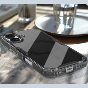 قاب مگنتی شفاف گوشی آیفون 17 نیلکین