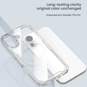 فروش قاب مگنتی شفاف گوشی آیفون 17 نیلکین