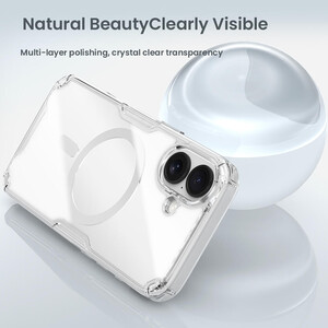 بهترین قاب مگنتی شفاف گوشی آیفون 17 نیلکین