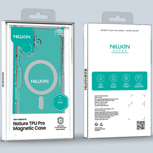 کاور مگنتی شفاف آیفون 17 نیلکین