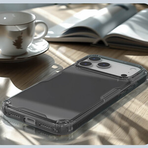 خرید قاب شفاف گوشی آیفون 17 پرومکس نیلکین