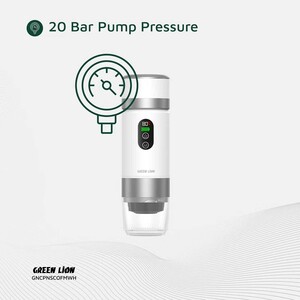 بهترین اسپرسو ساز شارژی قابل حمل 80 میلی‌لیتری گرین‌لاین