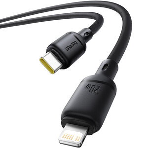 فروش کابل تایپ سی به لایتنینگ 20 وات دو متری بیسوس