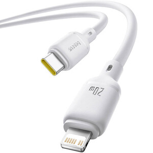 قیمت کابل تایپ سی به لایتنینگ 20 وات دو متری بیسوس