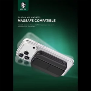 فروش قاب مگنتی شفاف گوشی آیفون 17 پرو گرین