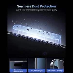 فروش گلس تمام صفحه شیشه ای آیفون 17 پرومکس جویروم