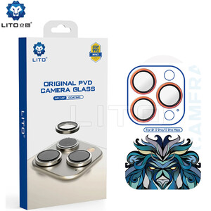 محافظ ضدانعکاس لنز دوربین آیفون 17 پرو و آیفون 17 پرومکس لیتو