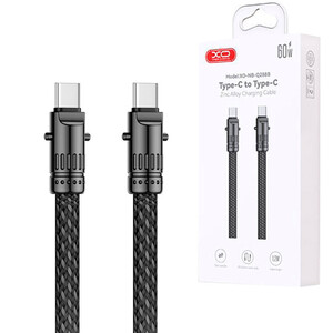 قیمت کابل دو سر تایپ سی فست شارژ 60 وات ایکس او