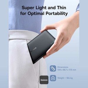 پاور بانک 10000 تایپ سی و یوو اس بی بیسوس