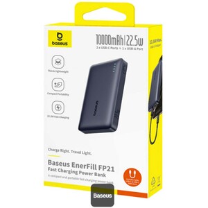 پاور بانک 10000 تایپ سی و یوو اس بی بیسوس