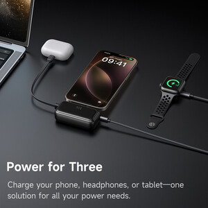 قیمت پاوربانک 22.5 وات 5000 با کابل و پورت متصل تایپ سی مک دودو