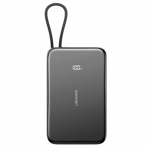 پاوربانک مگنتی 5000 فوق باریک با کابل Type-C یوسامز USAMS US-CD227