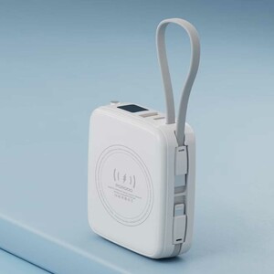 پاوربانک مگ‌سیف 15 وات، یو‌ا‌س‌بی، تایپ‌سی و لایتنینگ پورودو