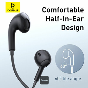 خرید هندزفری سیمی تایپ سی  بیسوس