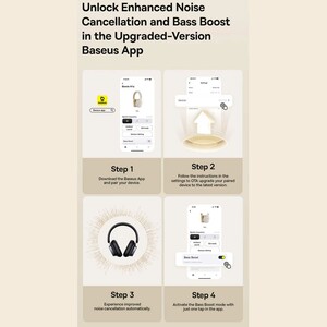 هدفون بلوتوث و هدست سیمی نویز کنسلینگ فعال ANC با اتصال دوگانه بیسوس