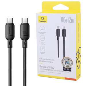 سیم شارژر سریع دوسر تایپ‌سی  بیسوس