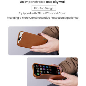 قیمت قاب کلاسوری چرمی آیفون 17 پرومکس نیلکین