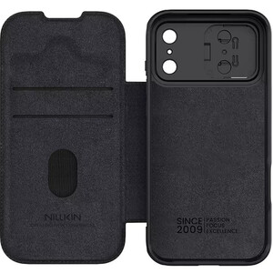 بهترین کاور کلاسوری چرمی آیفون 17 پرومکس نیلکین